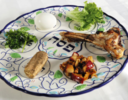 Seder Plate should be on your table before you start the seder